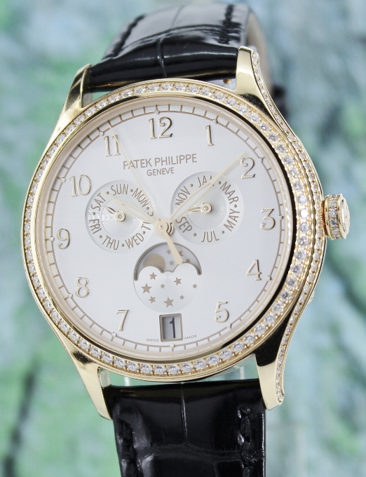 (image for) UNPOLISHED PATEK PHILIPPE ANNUAL CALENDAR MOON PHASE POWER RESERVE/ 4947R